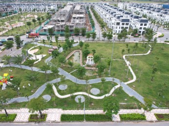 🌈🌈🌈Siêu phẩm nhà vườn tại Trung tâm hành chính Mê Linh - Hà Nội - Biệt thự SONG LẬP BT02 - * diện tích 250m2