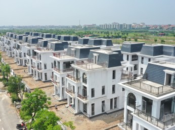 Với 2,5 tỷ quý anh chị sở hữu biệt thự song lập 250m2 - mặt tiền 10m - view công viên khu đô thị HUD Mê Linh - Đóng tiền 9 đợt/360 ngày