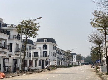 Quỹ hàng biệt thự giá tốt nhất dự án HUD Mê Linh. Hợp đồng trực tiếp chủ đầu tư 300m2 - 4x triệu/m2 - hai mặt đường
