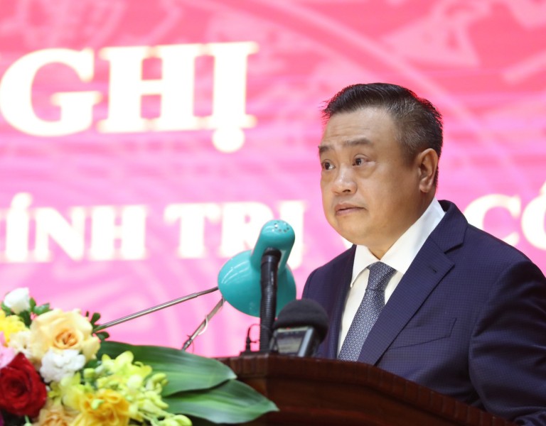 Chủ tịch Hà Nội Trần Sỹ Thanh thúc tiến độ đường Vành đai 4