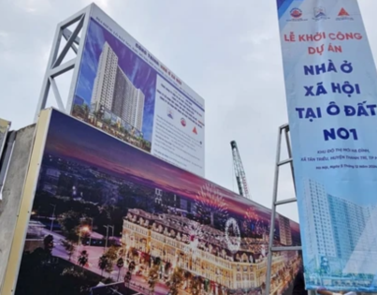 Năm 2025, Hà Nội sẽ khởi công 5 dự án với 10.220 căn NOXH, tiếp tục chuẩn bị 15 quỹ đất quy mô 1.500 ha trong thời gian tới