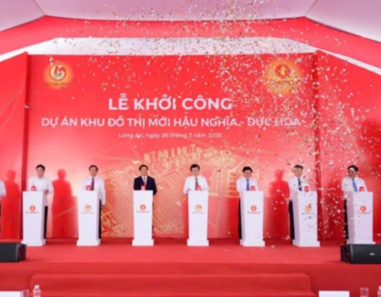 Vingroup khởi công dự án Vinhomes Green City tại Long An