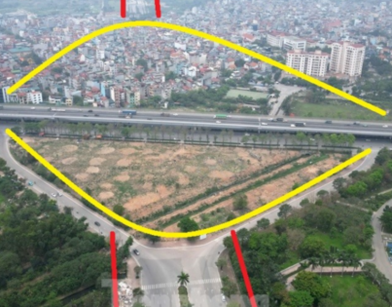 Hà Nội: Cận cảnh trục đại lộ Tây Thăng Long 10 làn xe đang dang dở