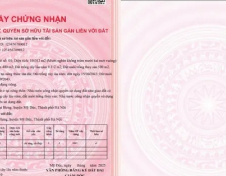 Thời hạn sử dụng đất ghi trên sổ đỏ được tính thế nào?