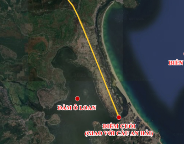 Toàn cảnh tuyến đường đang xây dựng qua “thiên đường hải sản”, đang được mời gọi đầu tư 2 dự án 5.700 tỷ đồng