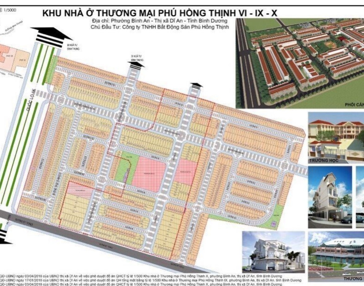 Dự án Khu dân cư Phú Hồng Thịnh 10