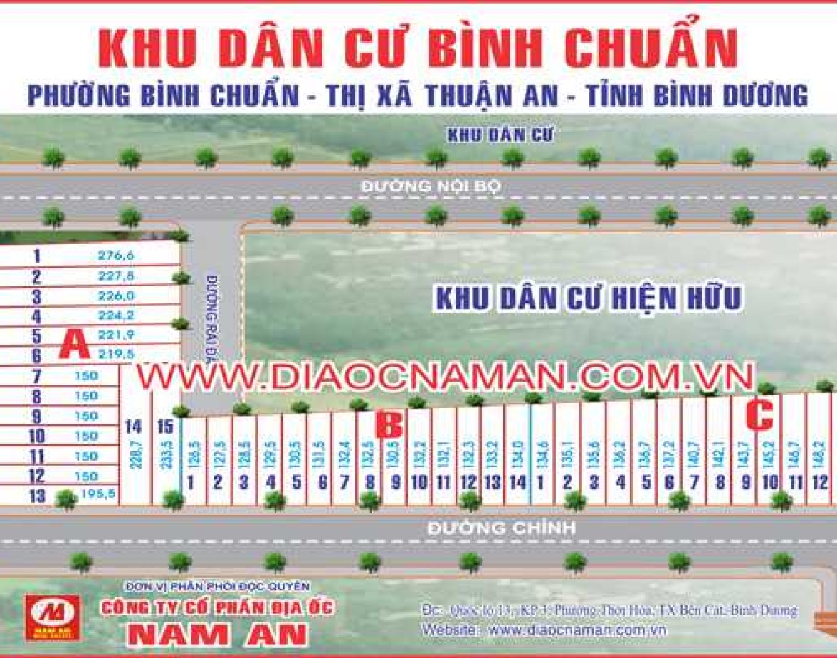 Dự án KDC Bình Chuẩn