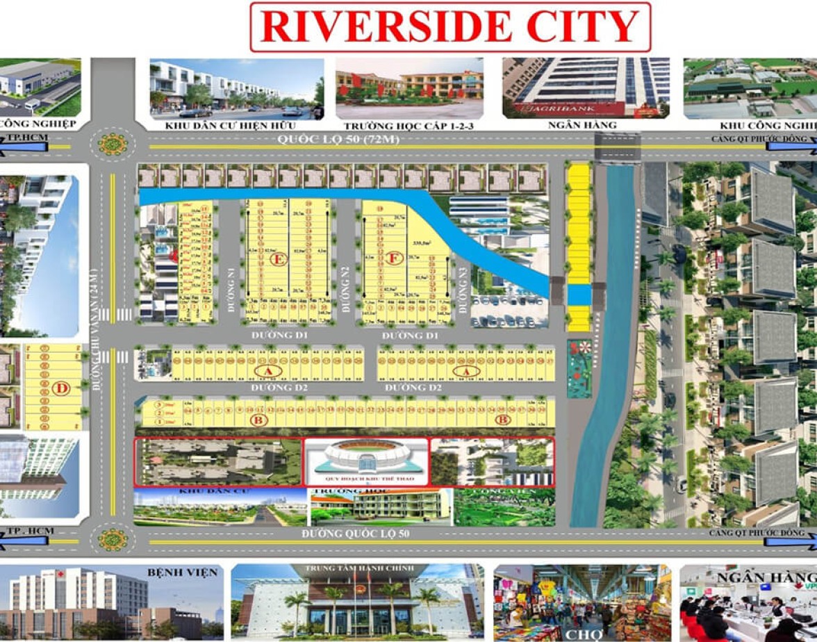 Dự án Riverside City Long An