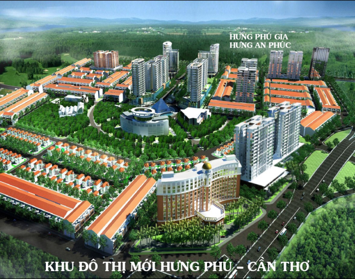 Dự án Khu đô thị mới Hưng Phú - Cần Thơ