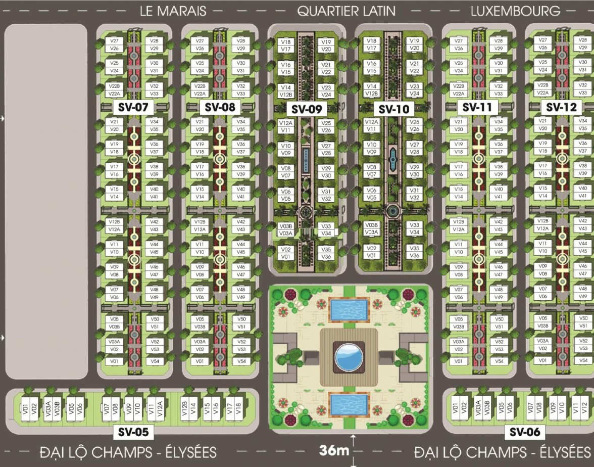 Dự án Sonasea Paris Villas