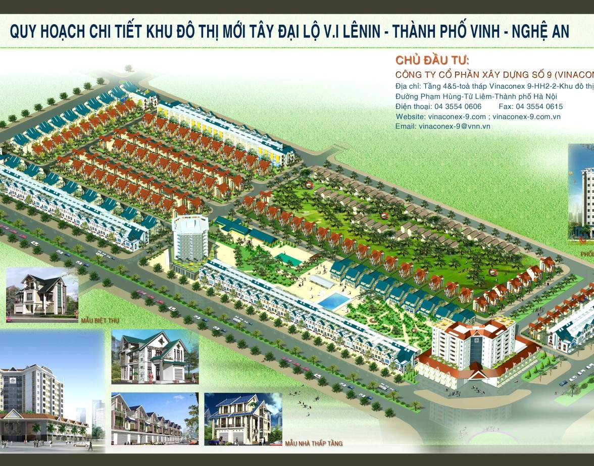 Dự án KĐT Tây đại lộ V.L Lê Nin