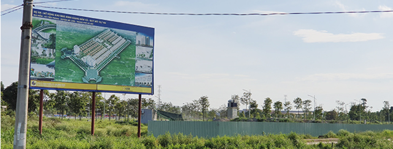 Đất dự án ở Mê Linh (Hà Nội) bỏ hoang vì nhiều lý do