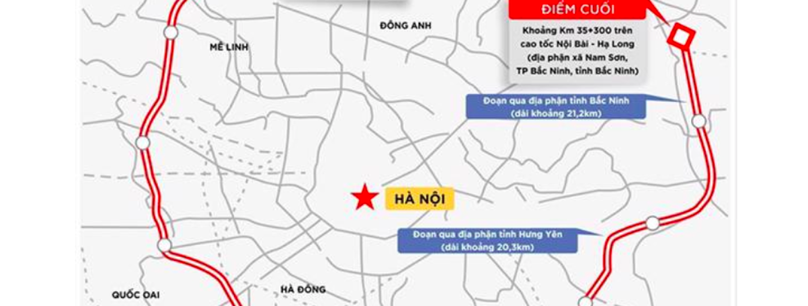 Khởi công đường Vành đai 4 Vùng Thủ đô Hà Nội trước 30.6.2023