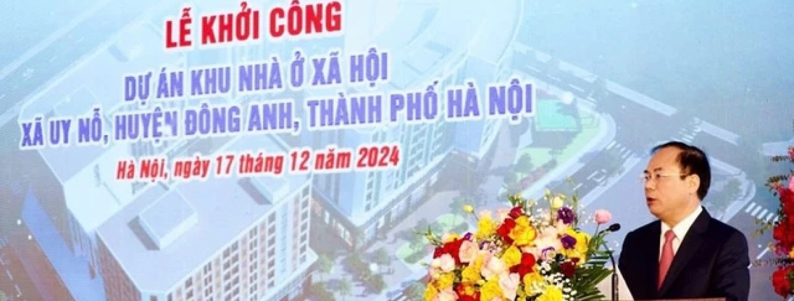 Tin vui cho người mua nhà: Có thêm 1 dự án nhà ở xã hội vừa được khởi công, Hà Nội sắp đón hơn 1.500 căn hộ ra thị trường