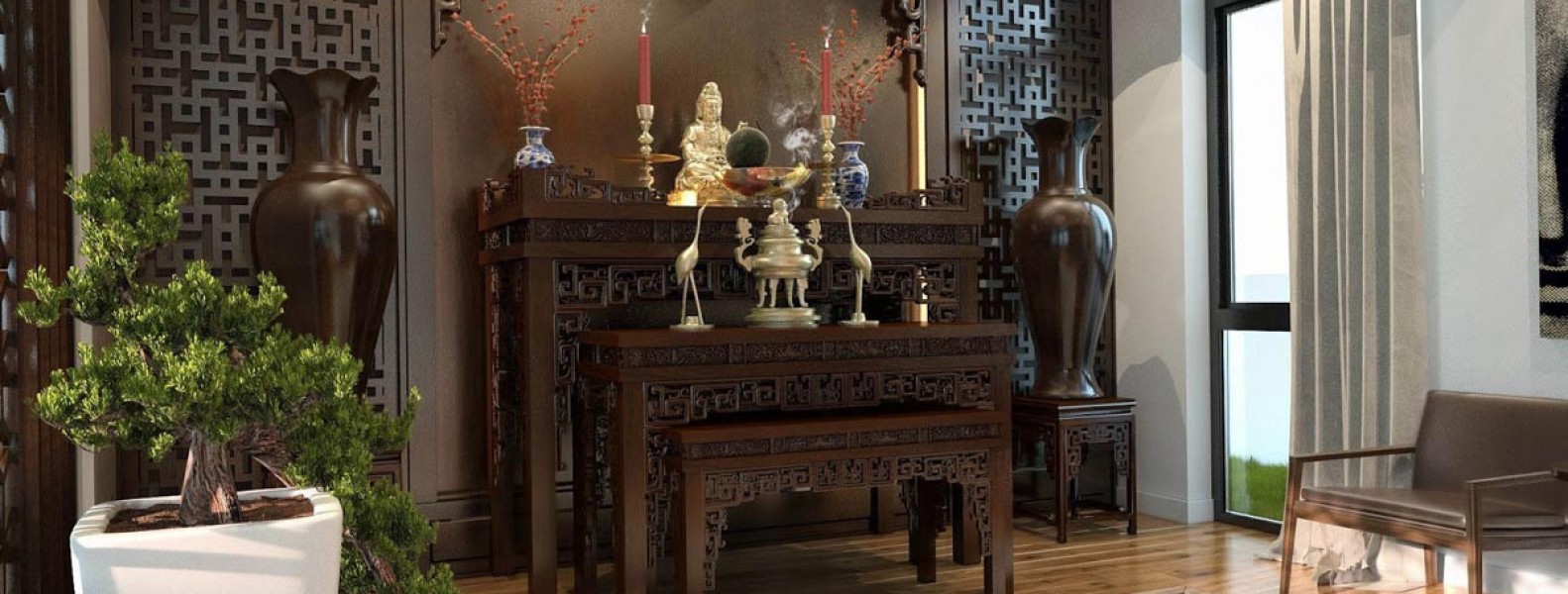 Top 5 hướng kị đặt bàn thờ, gia chủ cần biết ngay để mang vận khí tốt, bình an, tài lộc vào nhà