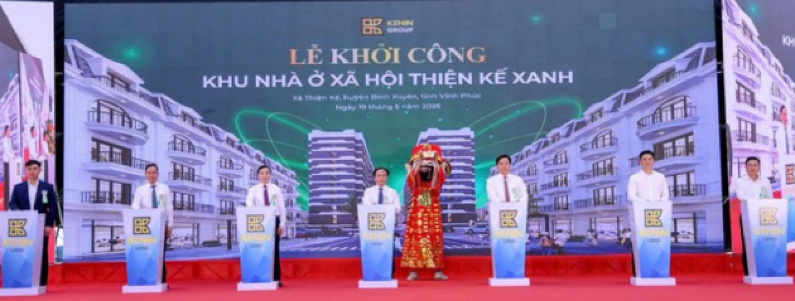 Vĩnh Phúc khởi công dự án nhà ở xã hội thứ 4 trong năm 2025
