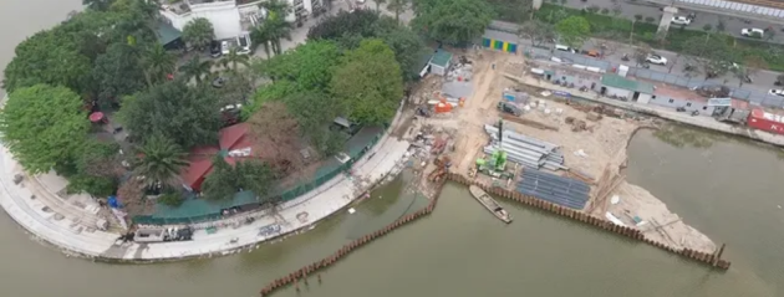 Hà Nội thu hồi bán đảo hồ Đống Đa để làm công viên, cây xanh