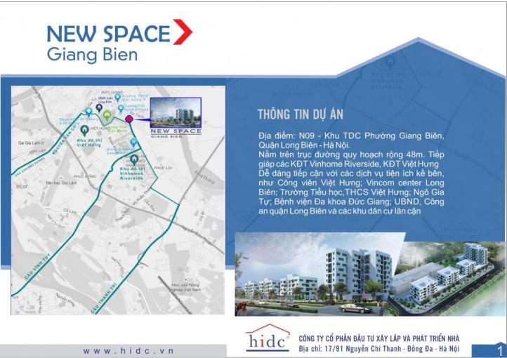 Vị trí Dự Án Chung Cư New Space Giang Biên