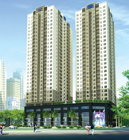 Phối cảnh chung cư Xuân Mai Tower - CT2 Tô Hiệu