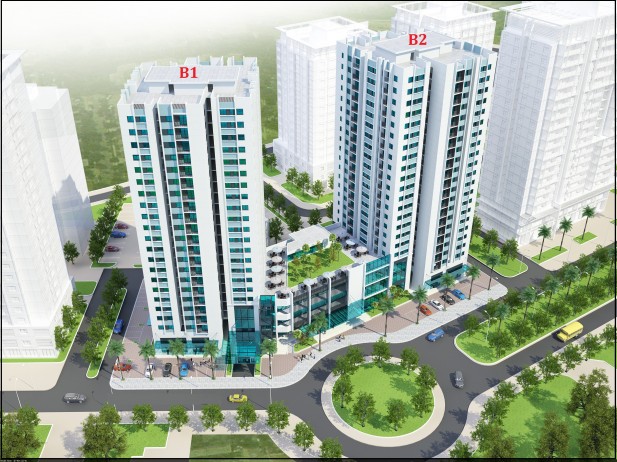 Tổng Quan Chung Cư Twin Towers - B1B2 Tây Nam Linh Đàm