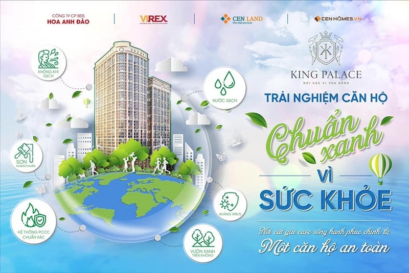 Trải nghiệm căn hộ an toàn tại chung cư King Palace