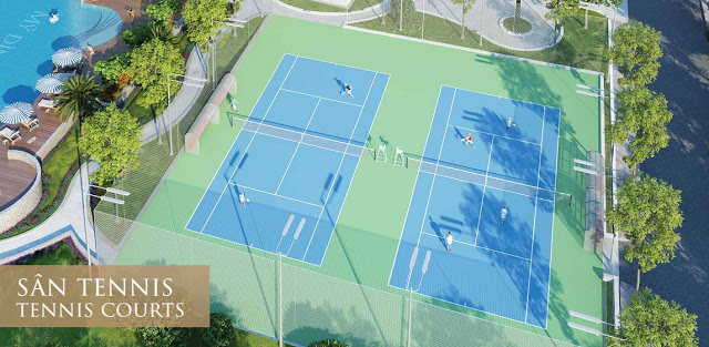 Sân Tennis Ecolake View