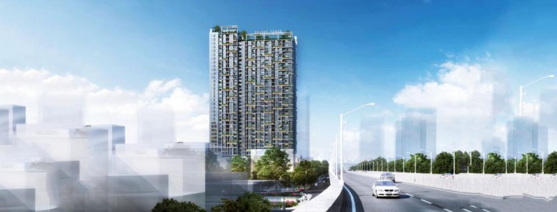 Phối cảnh tổng thể Chung cư Galaxy Tower Nguyễn Xiển