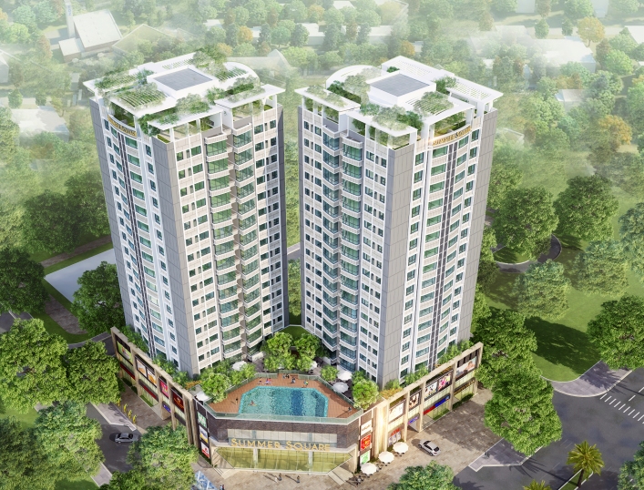 Phối cảnh dự án Summer Square quận 6