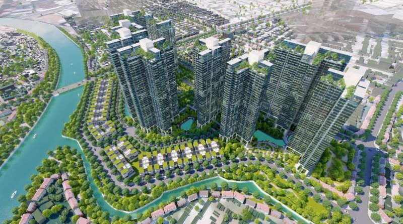 Phối cảnh dự án Sunshine Sky City