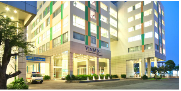 Bệnh viện đa khoa quốc tế Vinmec bên cạnh chung cư New Horizon City