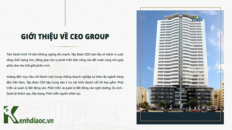 Giời thiệu về chủ đầu tư dự án CEO Mê Linh CEOHomes Hana Garden Công ty Cổ phần Tập đoàn CEO