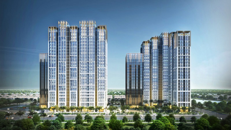 Phối cảnh tổng thể dự án Căn hộ Citi Grand