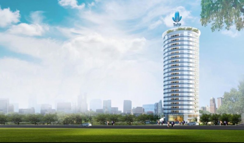 Phối cảnh tổng thể dự án Tulip Tower