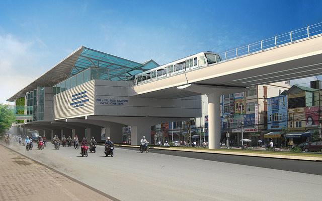Dự án đường sắt đô thị Nhổn – Ga Hà Nội