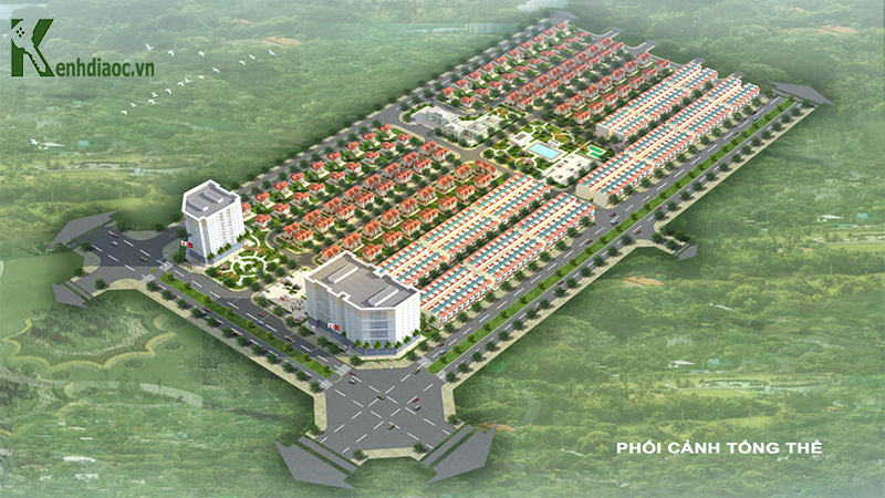 Toàn cảnh dự án Mê Linh New City Mê Linh Vista City