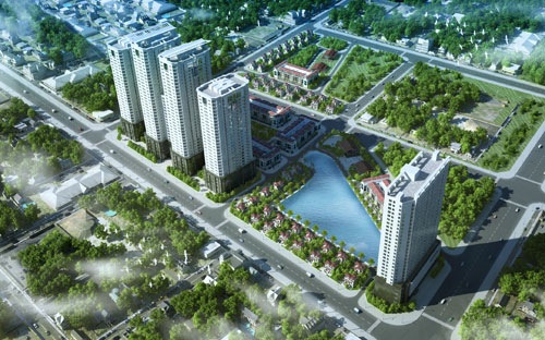  Phối cảnh tổng thể FLC Complex 36 Phạm Hùng