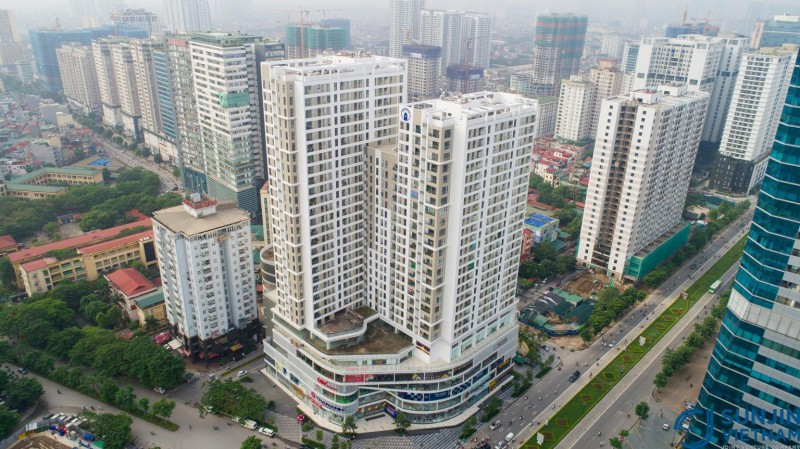 Ảnh thực tế dự án Hà Nội CenterPoint