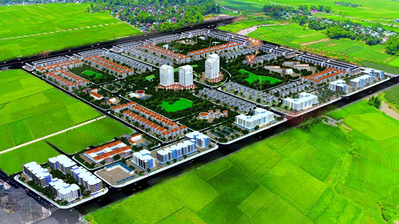 Toàn cảnh Khu đô thị mới Thanh Lâm - Đại Thịnh 2