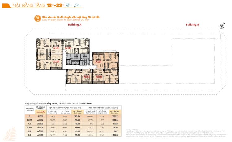 Tầng 12-23