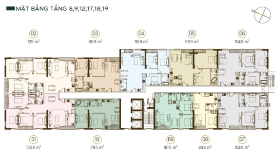 mặt bằng 8-9-12-17-18-19