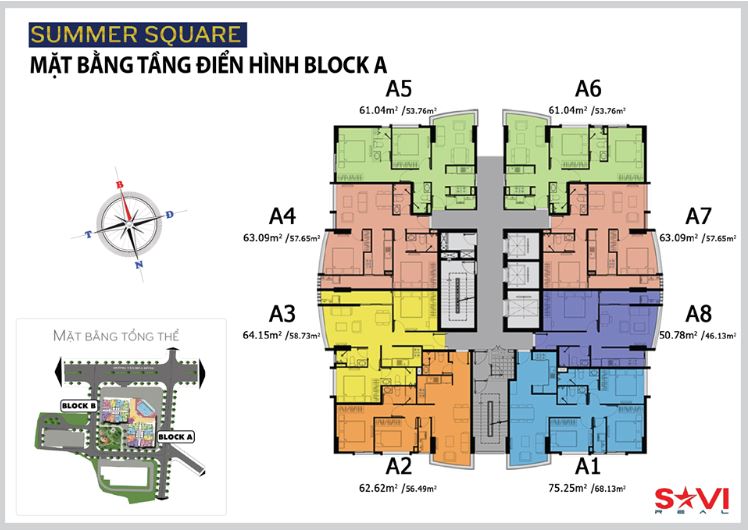 Mặt bằng tầng điển hình