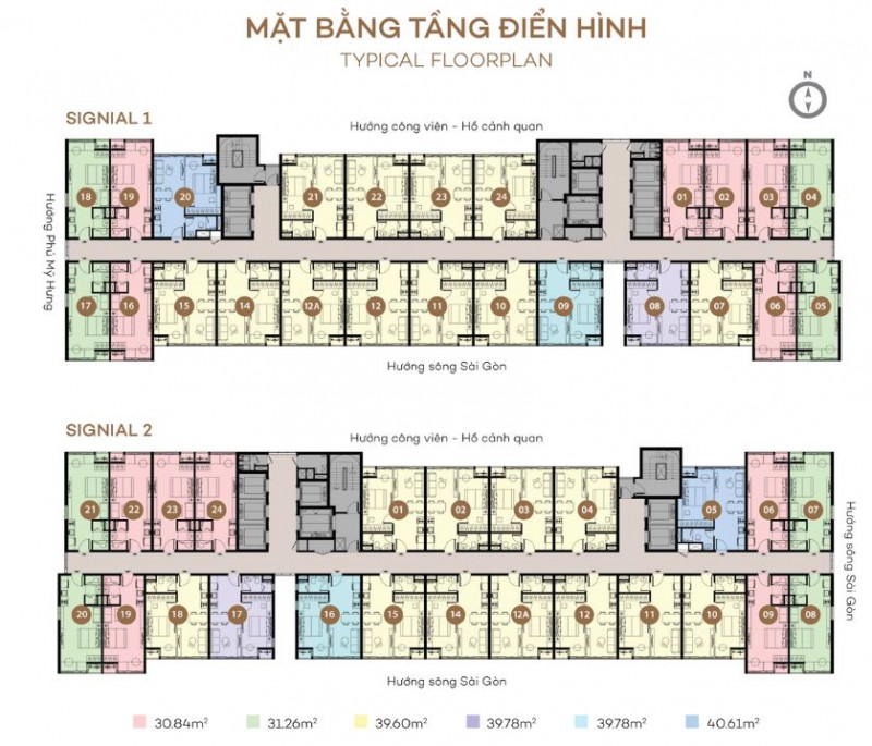 Mặt bằng tầng điển hình