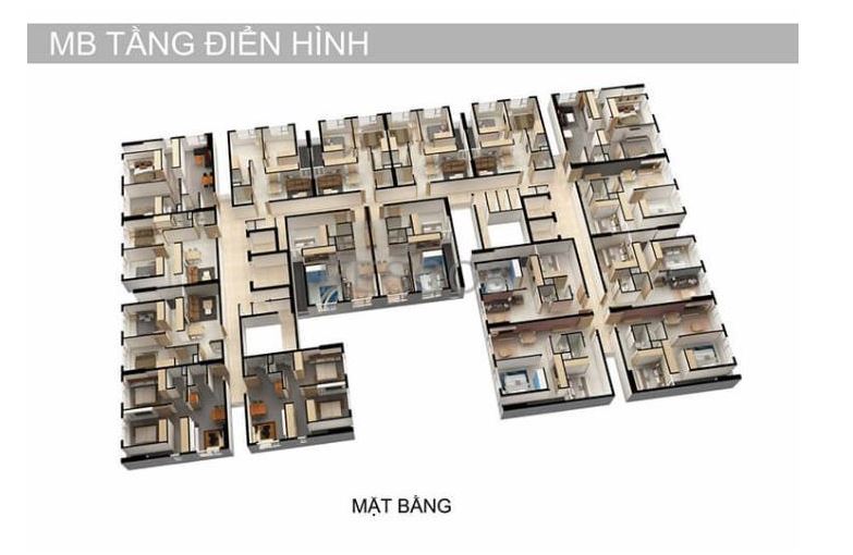 Mặt bằng tầng điển hình