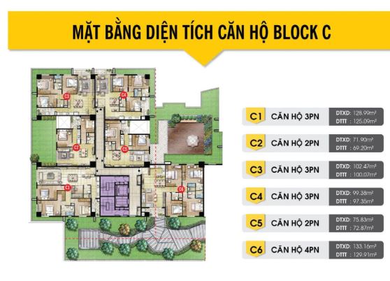 Mặt bằng thiết kế