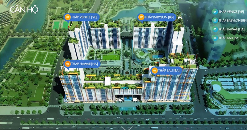 Mặt Bằng Tổng Thể Dự Án New City Thủ Thiêm