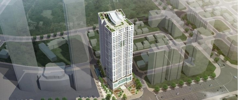 Phối cảnh tổng thể Ha Do Park View