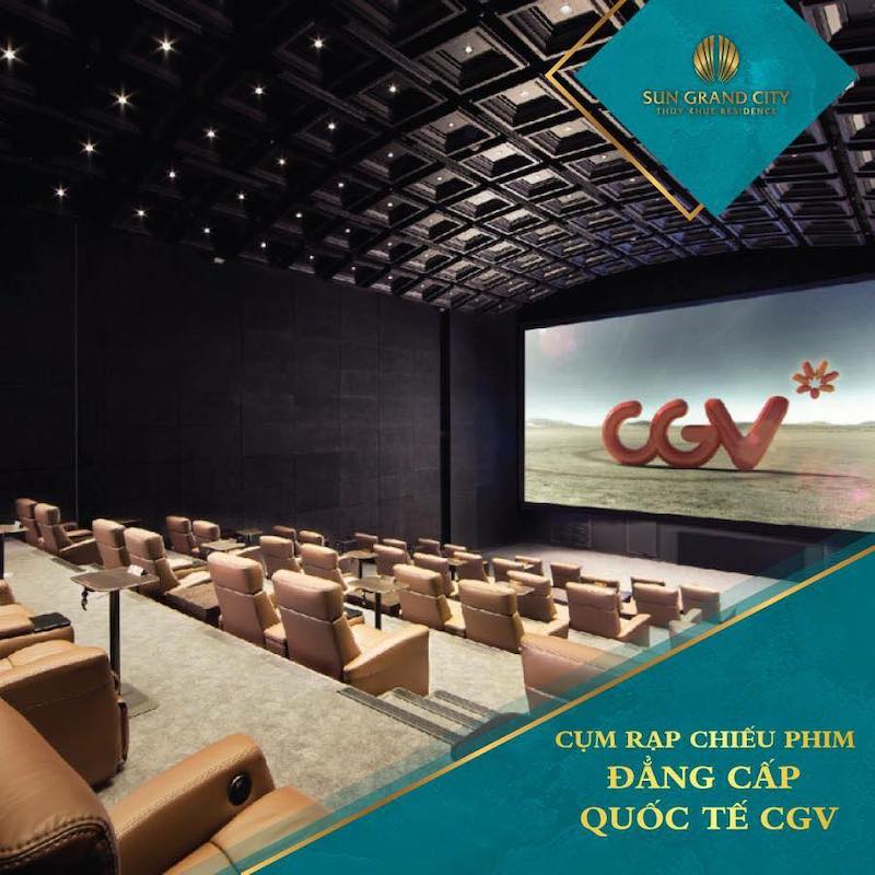 Rạp chiếu phim Sảnh căn hộ Sun Grand City 69B Thụy Khuê