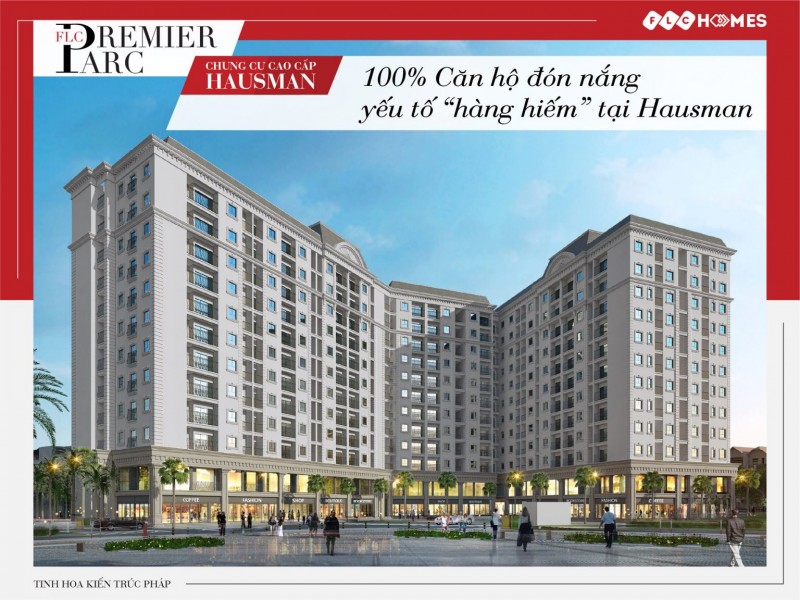 thiết kế căn hộ chung cư flc premier park đại mỗ (hausman)