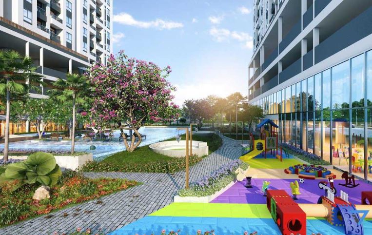 Hồ bơi Dự án Căn hộ Lux Riverview Quận 7