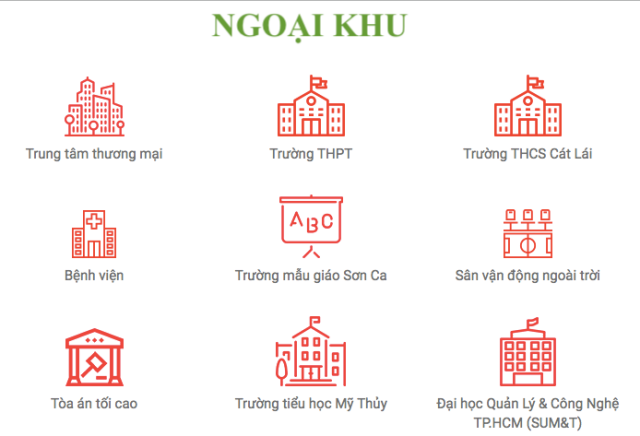 Tiện ích ngoại khu